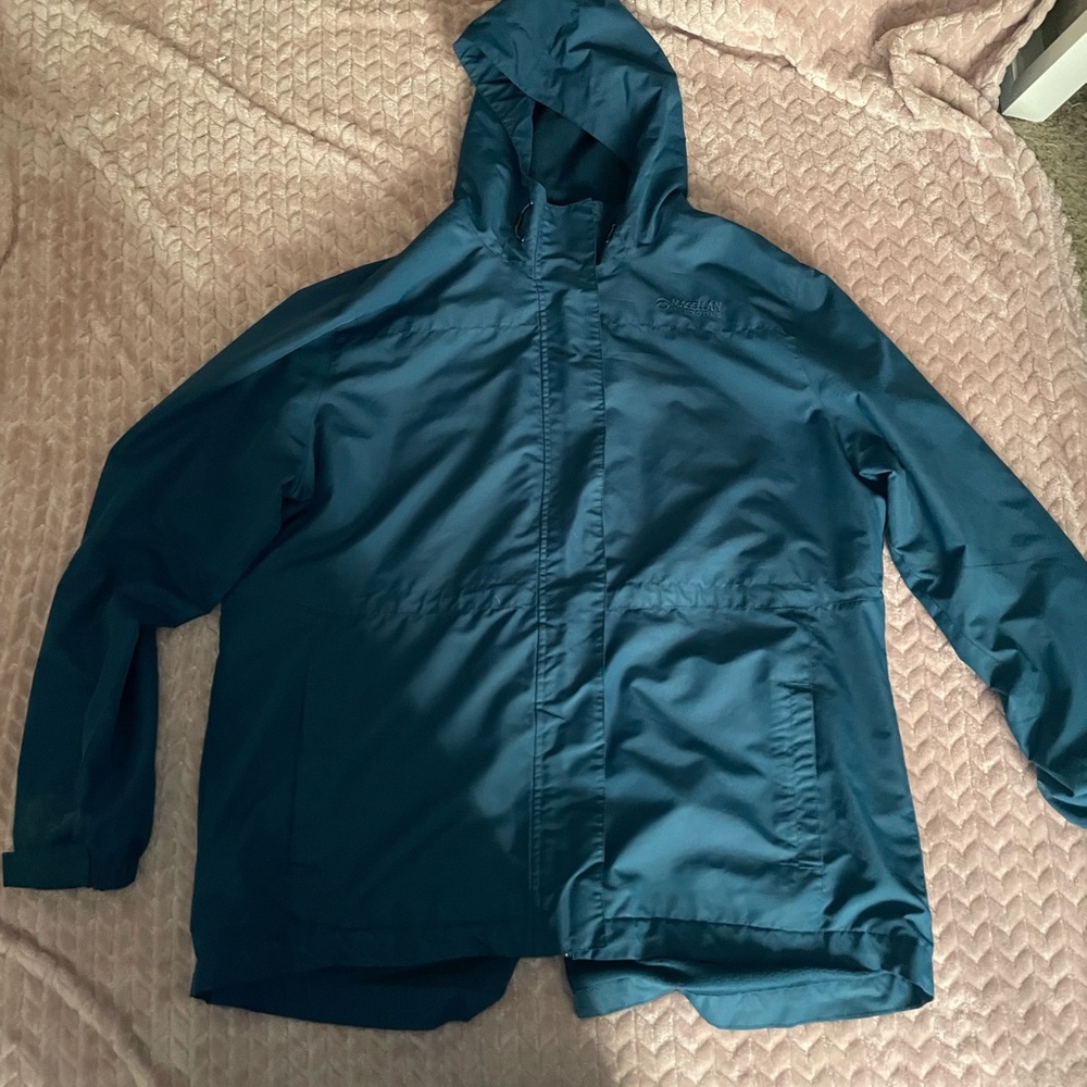 Jacket (I think is a rain jacket)